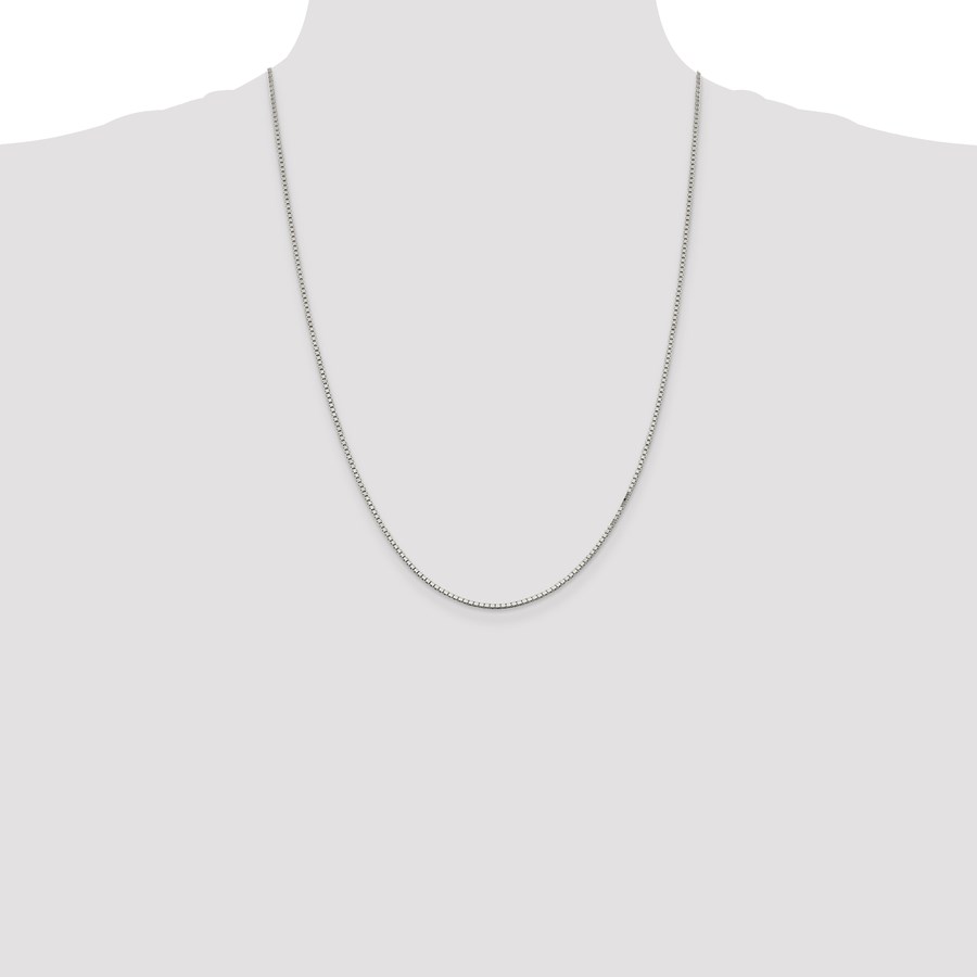 Sterling Silver 1.5 mm Box Chain - 24 in.