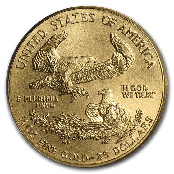 2004 1/2 oz American Gold Eagle MS-69 PCGS