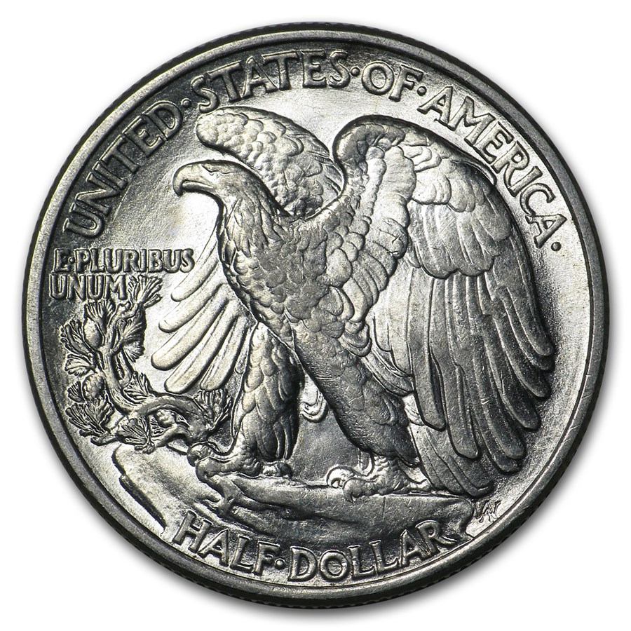 1946 Walking Liberty Half Dollar AU