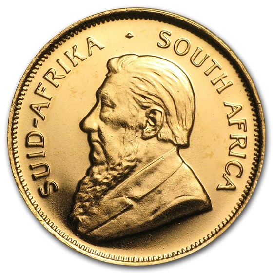 South Africa 1/2 oz Gold Krugerrand (Random Year)