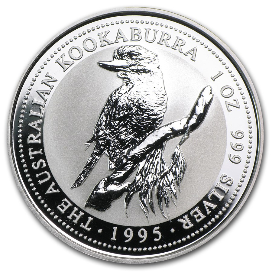1995 Australia 1 oz Silver Kookaburra BU 1995 Australia 1 oz Silver Kookaburra BU