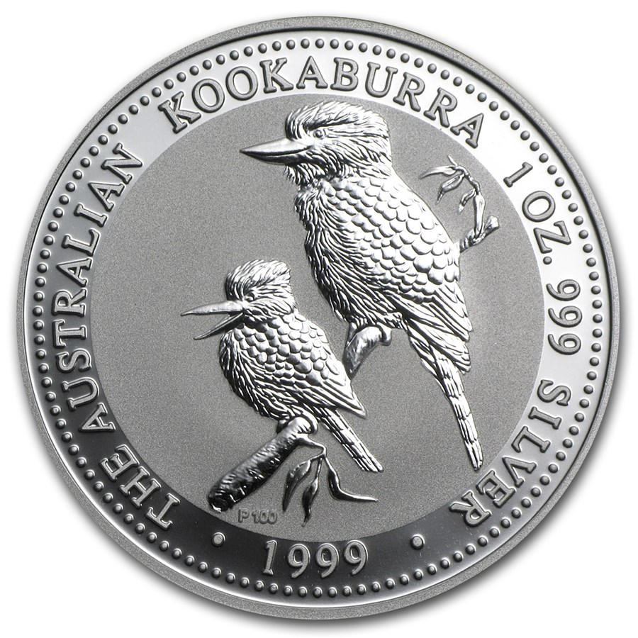 1999 Australia 1 oz Silver Kookaburra BU 1999 Australia 1 oz Silver Kookaburra BU