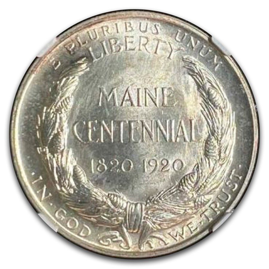1920 Maine Centennial Half Dollar Commem MS-67 NGC