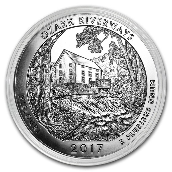 2017 5 oz Silver ATB Ozark National Scenic Riverways, MO