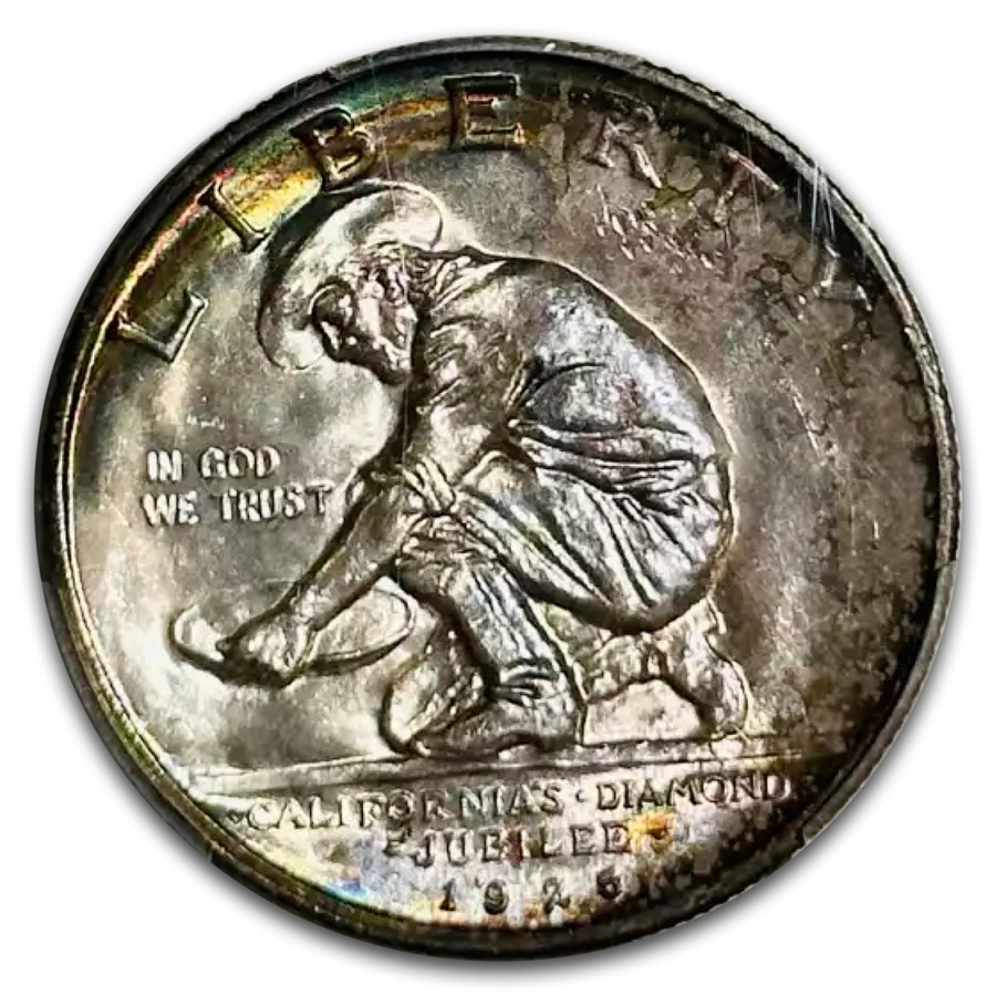1925-S California Diamond Jubilee Half Dollar MS-66 PCGS