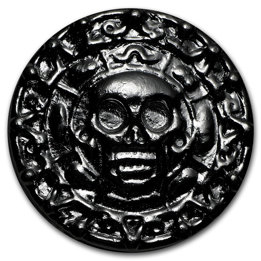 100 gram Hand Poured Silver Round - Plata Muerta