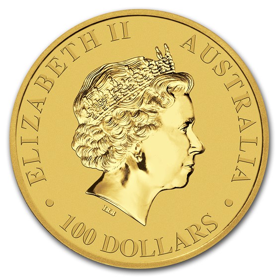 2017 Australia 1 oz Gold Kangaroo BU