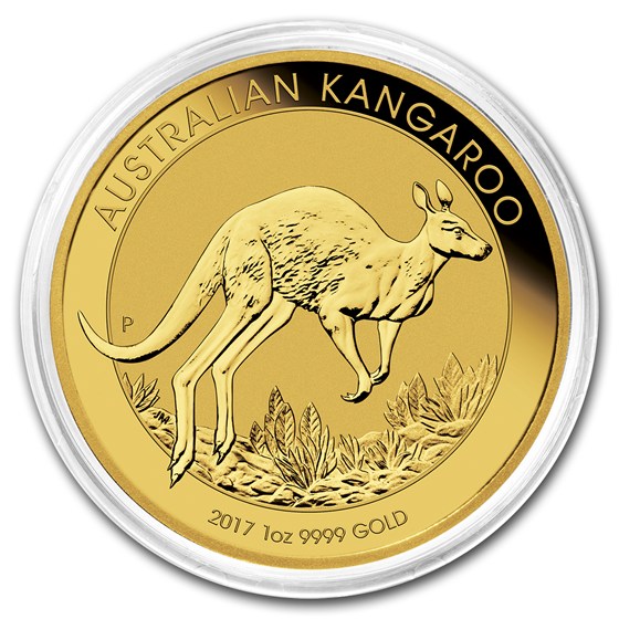 2017 Australia 1 oz Gold Kangaroo BU