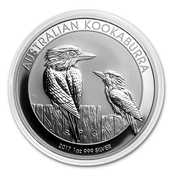 2017 Australia 1 oz Silver Kookaburra BU