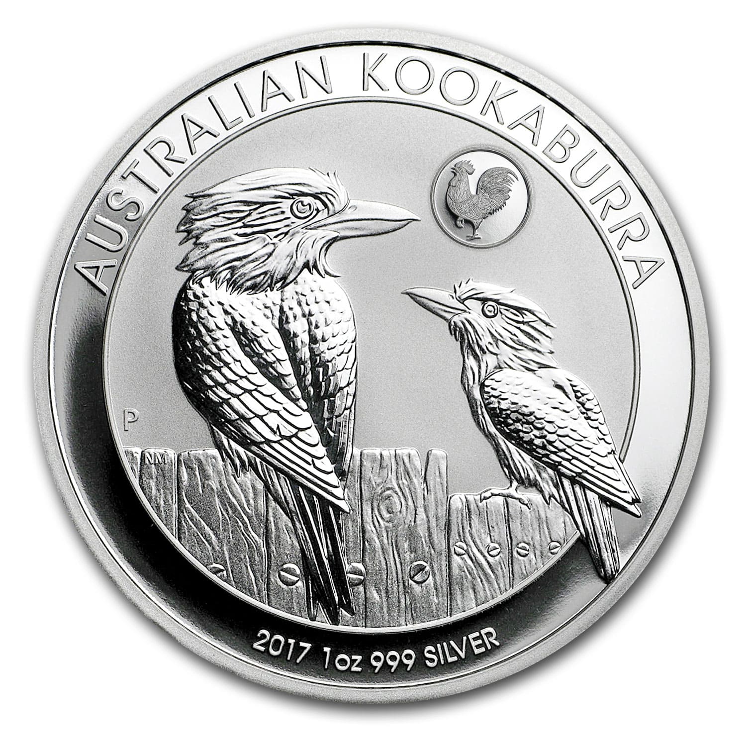 2017 Australia 1 oz Silver Kookaburra BU (Rooster Privy) 2017 Australia 1 oz Silver Kookaburra BU (Rooster Privy)