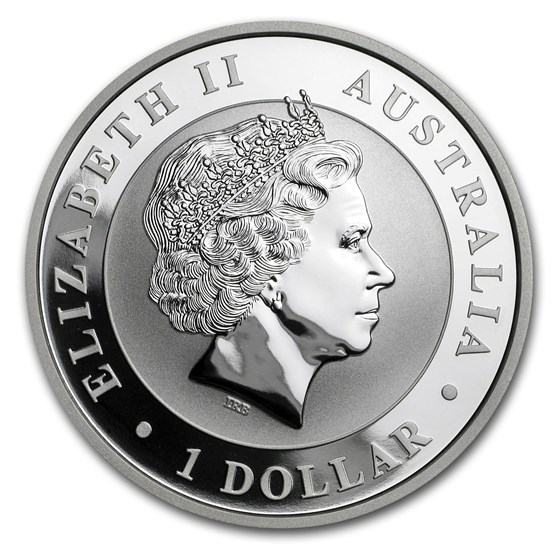 2017 Australia 1 oz Silver Kookaburra BU (Rooster Privy)