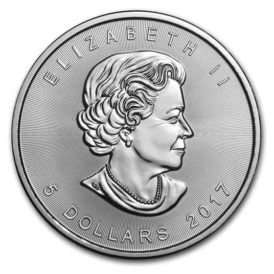 2017 Canada 1 oz Silver Maple Leaf BU