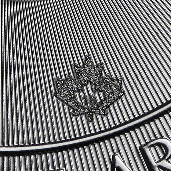 2016 Canada 1 oz Silver Wildlife Cougar (Abrasions, Spotted)