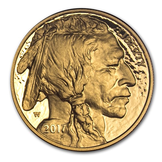 2017-W 1 oz Proof Gold Buffalo (w/Box &amp; COA)