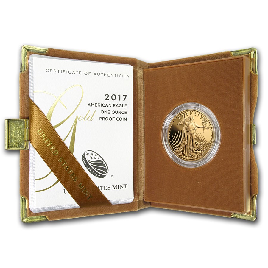 2017-W 1 oz Proof American Gold Eagle (w/Box & COA) 2017-W 1 oz Proof American Gold Eagle (w/Box & COA)