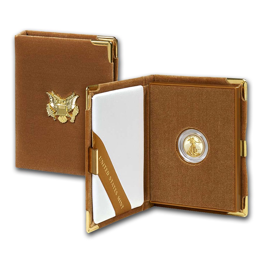 2017-W 1/10 oz Proof American Gold Eagle (w/Box & COA)