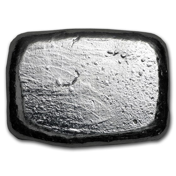 1 oz Hand Poured Silver Bar - MPM
