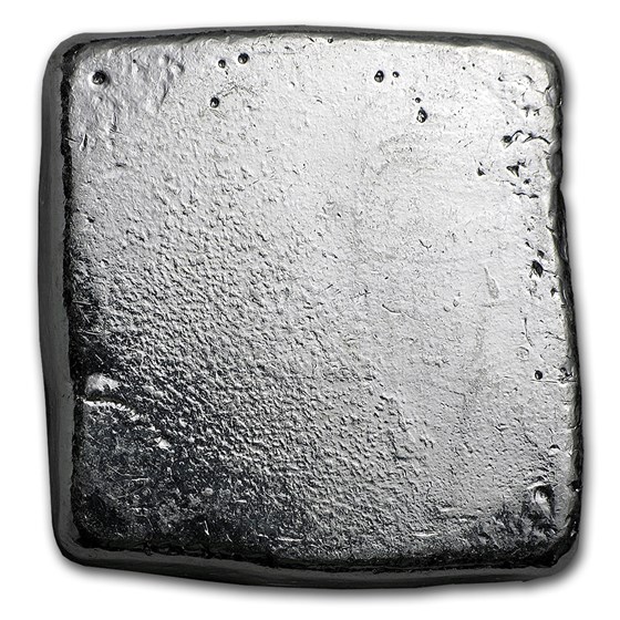 50 gram Hand Poured Silver Square - MPM