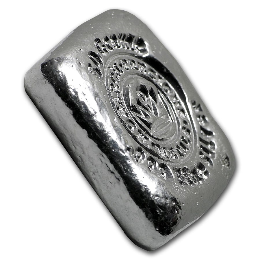 50 gram Hand Poured Silver Square - MPM