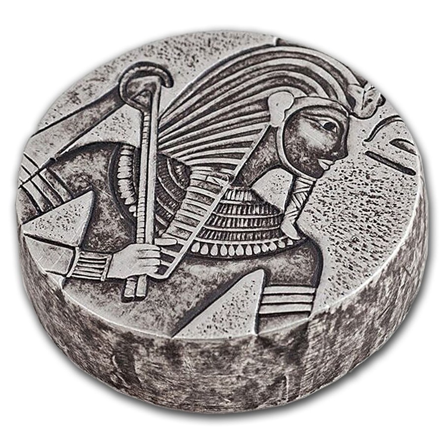 2016 Republic of Chad 5 oz Silver King Tut
