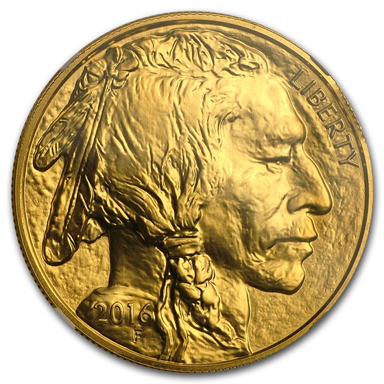 2016 1 oz Gold Buffalo MS-69 NGC