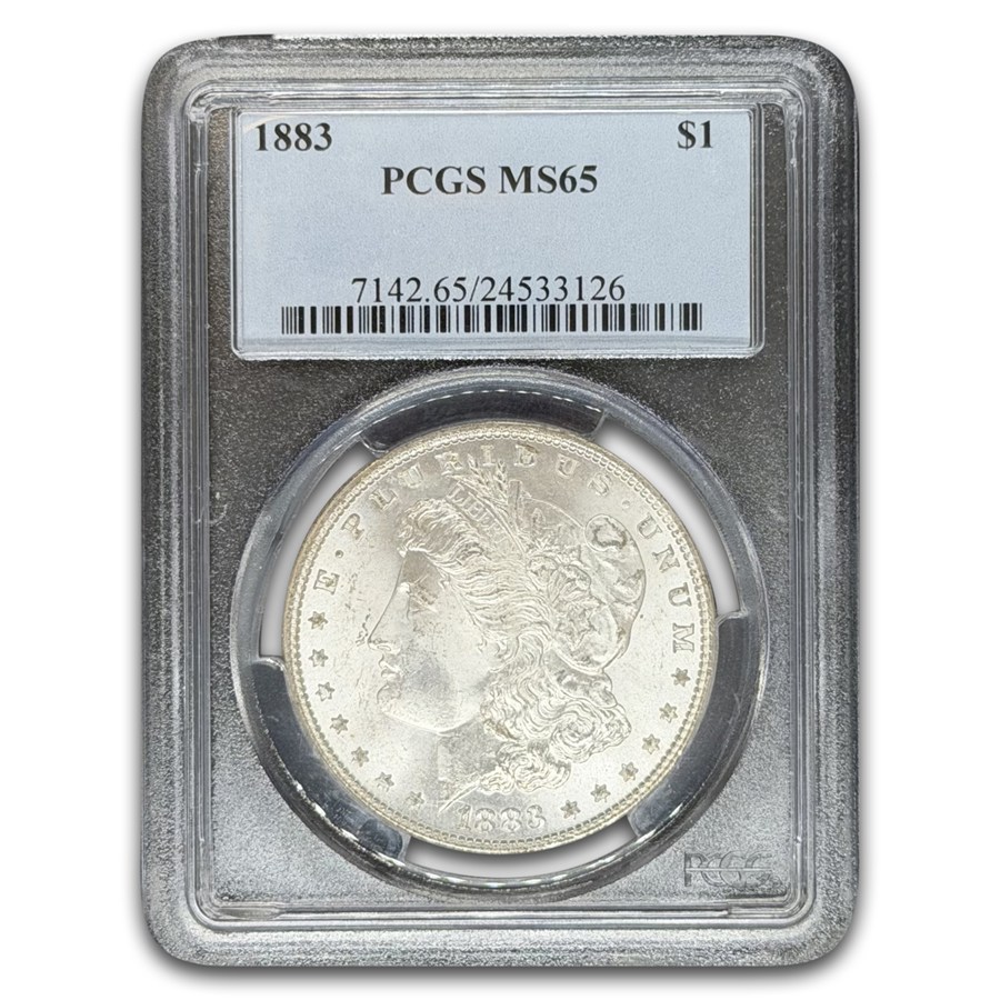 1883 Morgan Dollar MS-65 PCGS