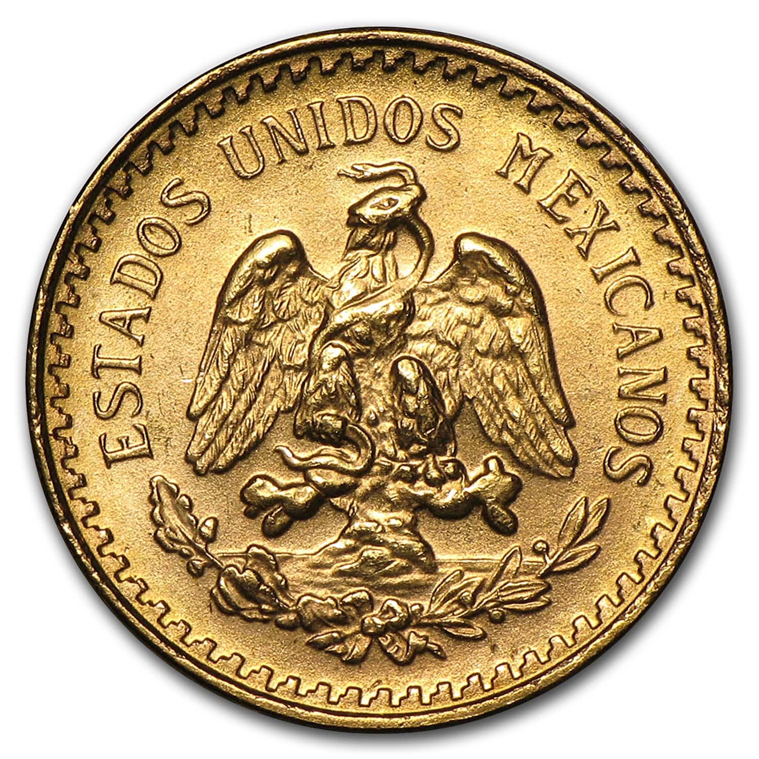 Mexico Gold 2 1/2 Pesos (Random) AU-BU