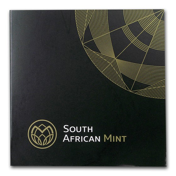 2017 South Africa 1 oz Silver Krugerrand Premium BU