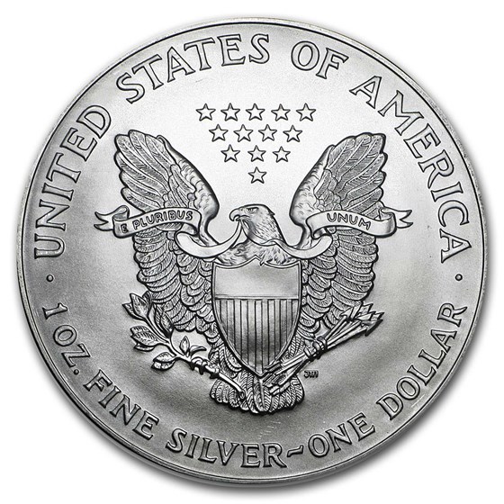 2001 1 oz American Silver Eagle BU