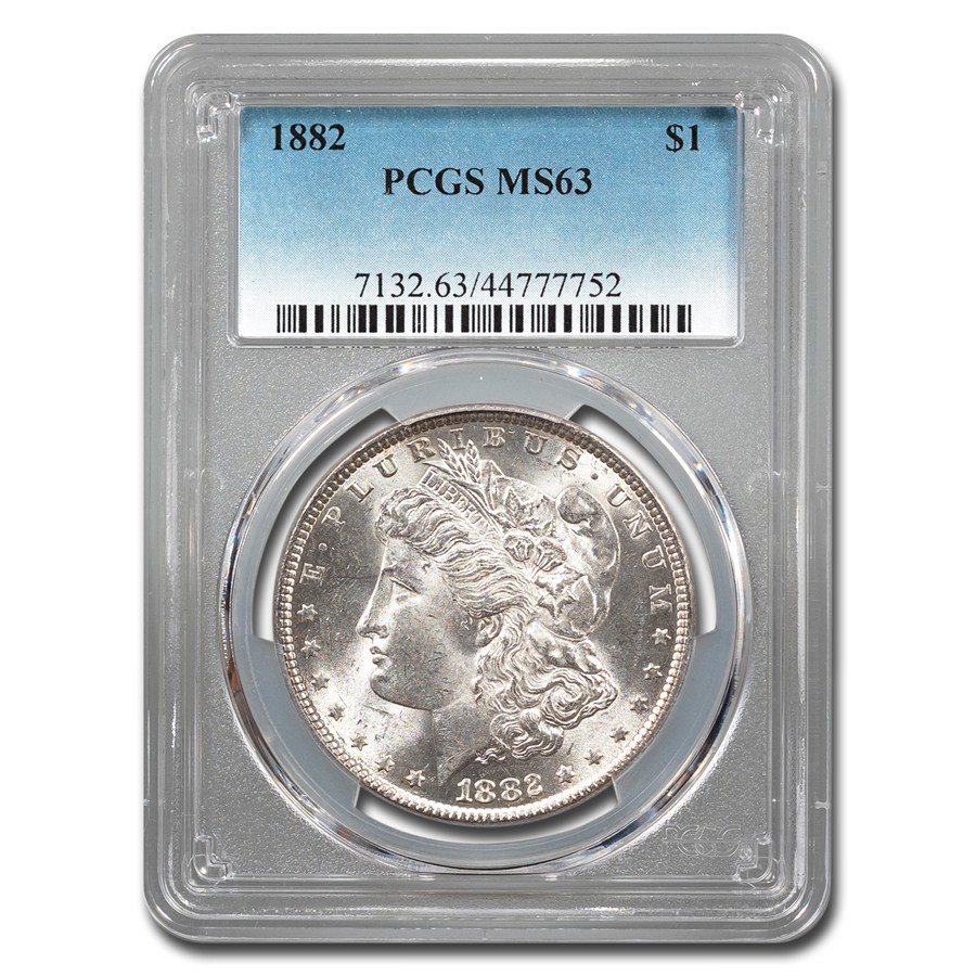 1882 Morgan Dollar MS-63 PCGS