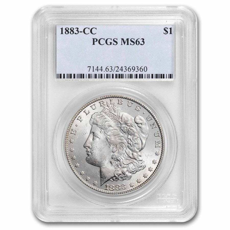 1883-CC Morgan Dollar MS-63 PCGS