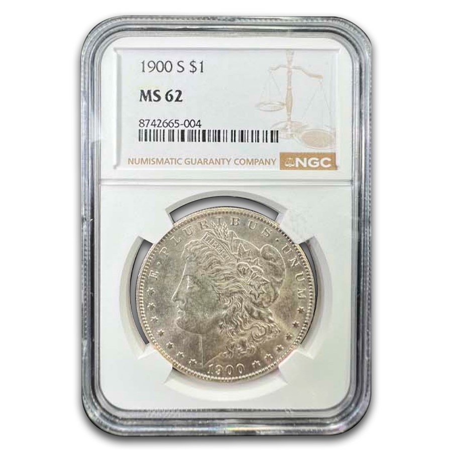 1900-S Morgan Dollar MS-62 NGC