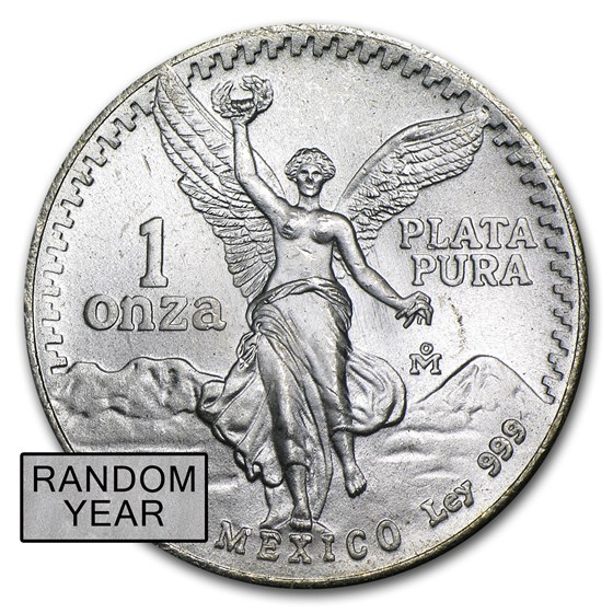 Mexico 1 oz Silver Libertad BU (Random Year)