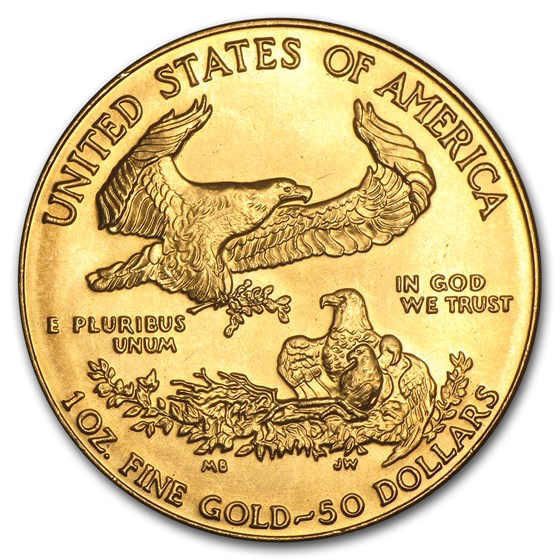 1 oz American Gold Eagle (Abrasions)