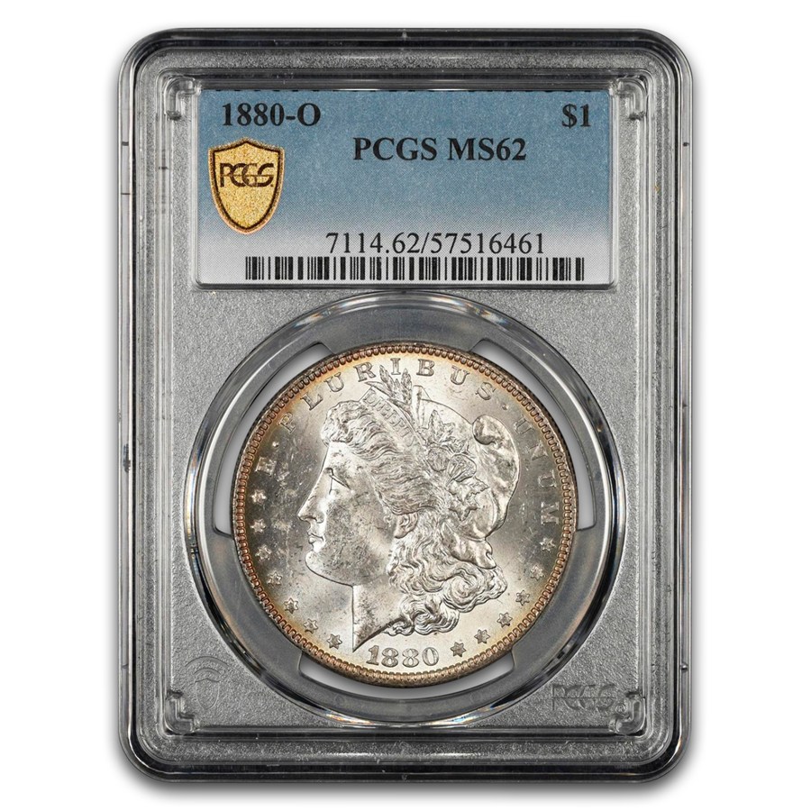 1880-O Morgan Dollar MS-62 PCGS