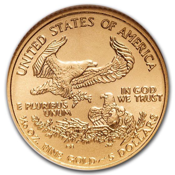 2002 1/10 oz American Gold Eagle MS-70 NGC
