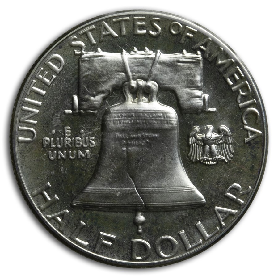 1956 U.S. Proof Set (Type-2 Half) 3 Feathers