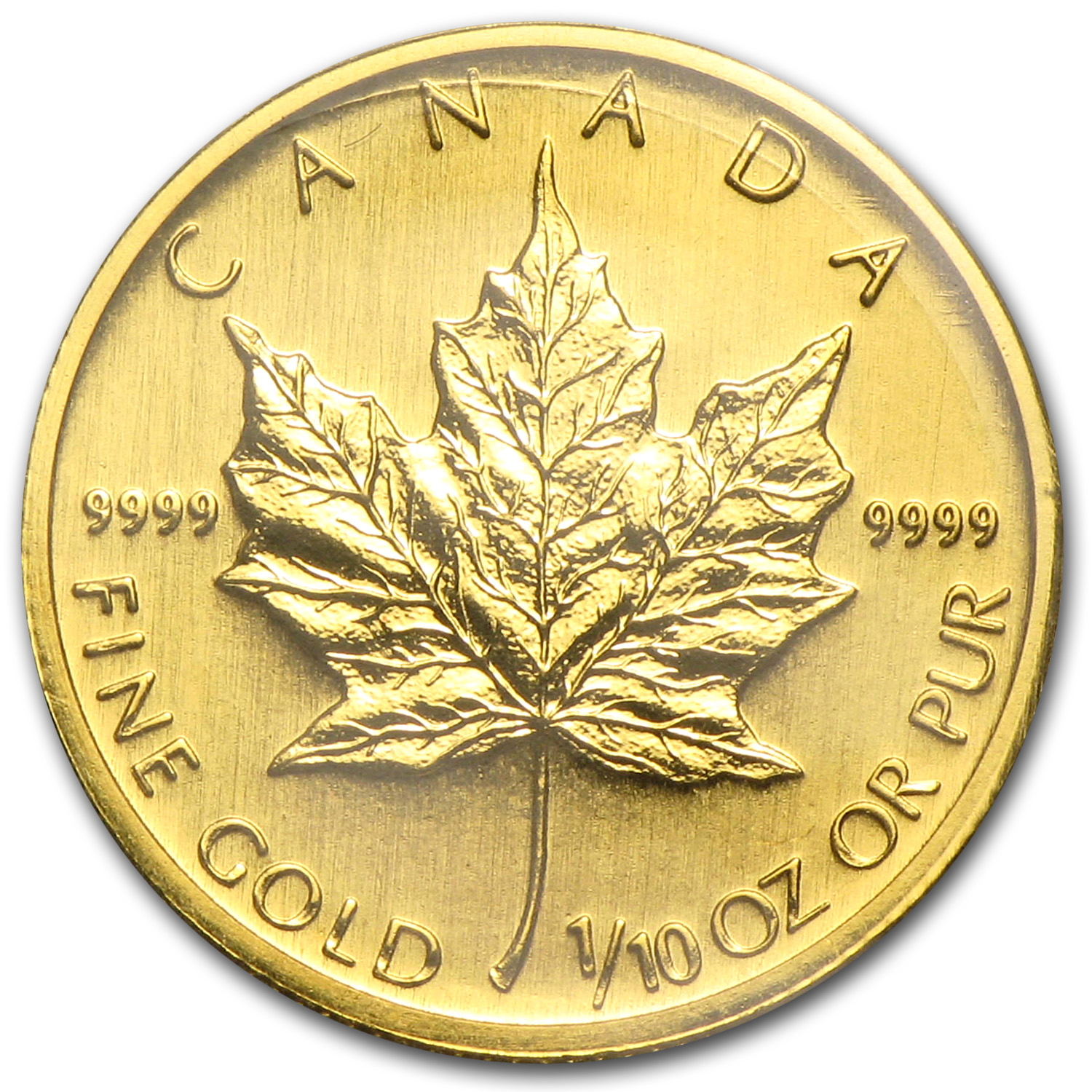 2006 Canada 1/10 oz Gold Maple Leaf BU