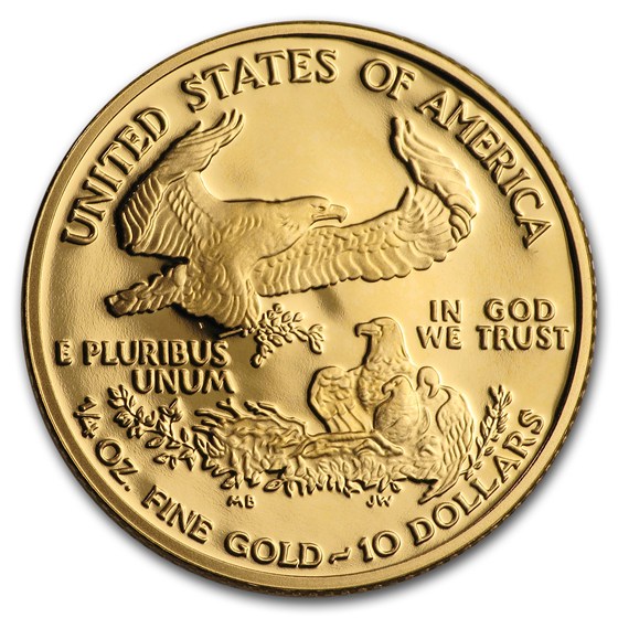 2005-W 1/4 oz Proof American Gold Eagle (w/Box &amp; COA)
