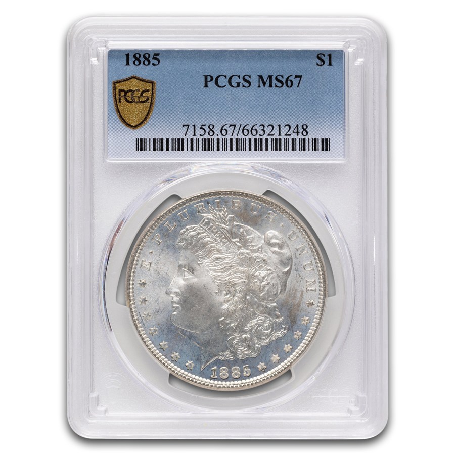 1885 Morgan Dollar MS-67 PCGS