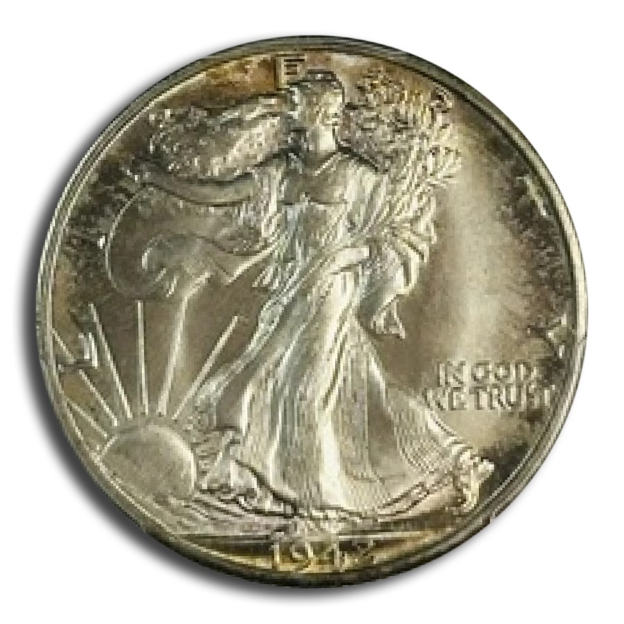 1942 Walking Liberty Half Dollar MS-67 PCGS