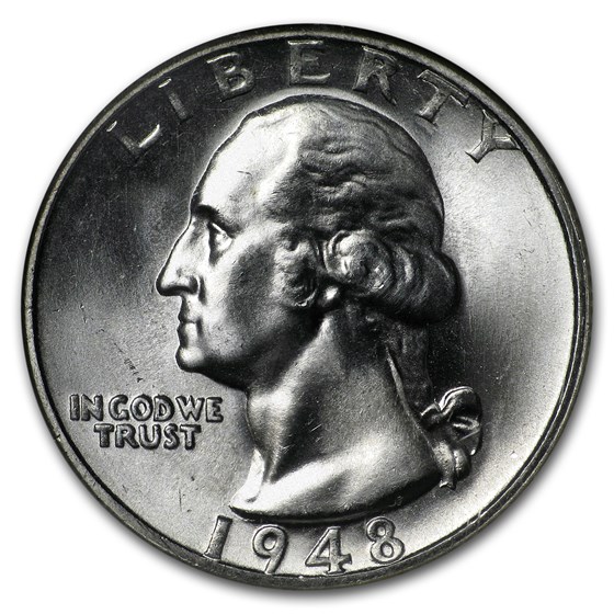 1948-S Washington Quarter MS-67 NGC