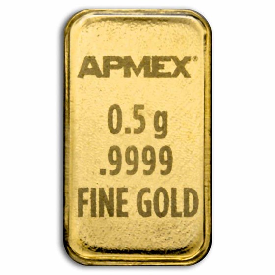 1/2 gram Gold Bar - APMEX (In TEP)