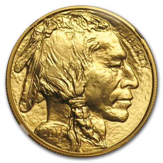 2015 1 oz Gold Buffalo MS-70 NGC