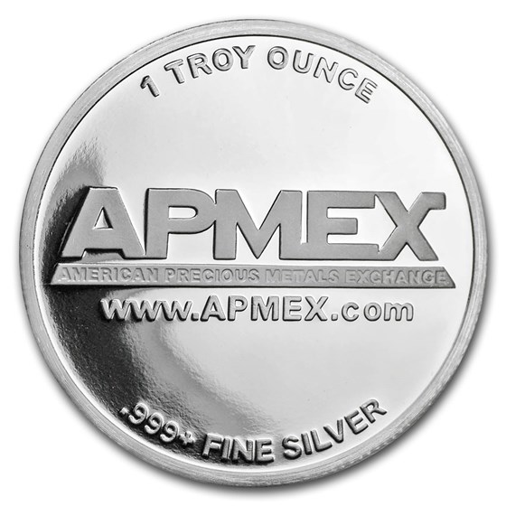 1 oz Silver Colorized Round - APMEX (Morning In the Light)