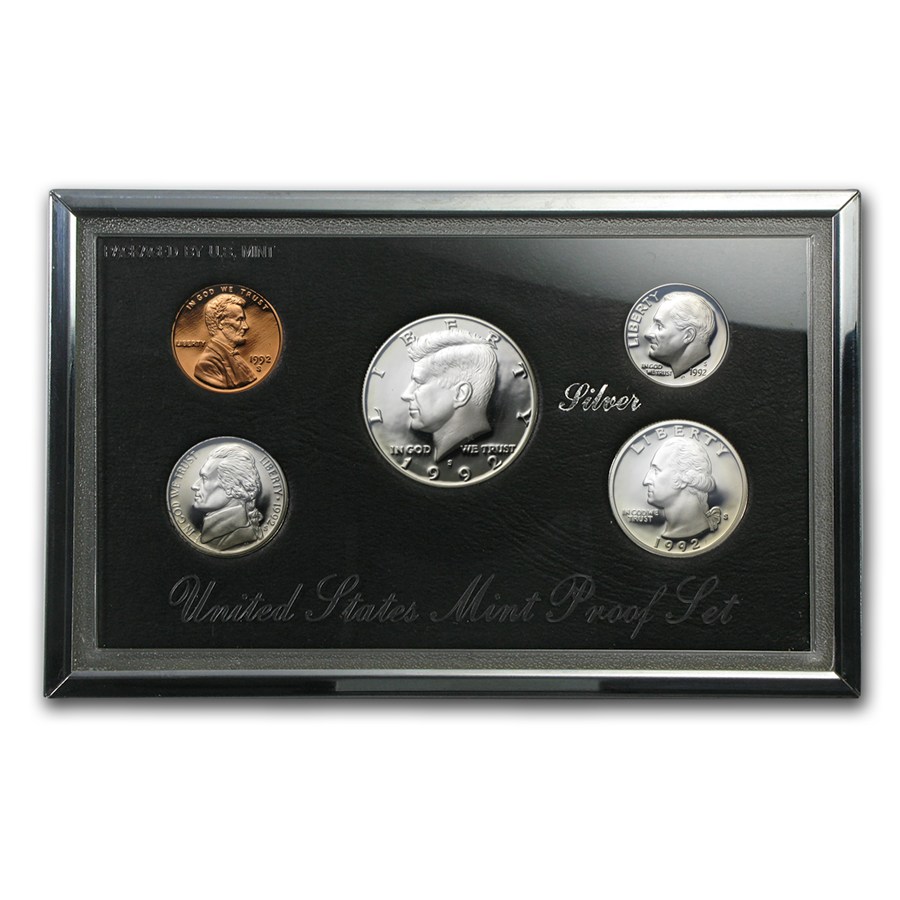 1992-S Premier Silver Proof Set