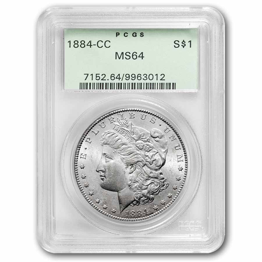 1884-CC Morgan Dollar MS-64 PCGS