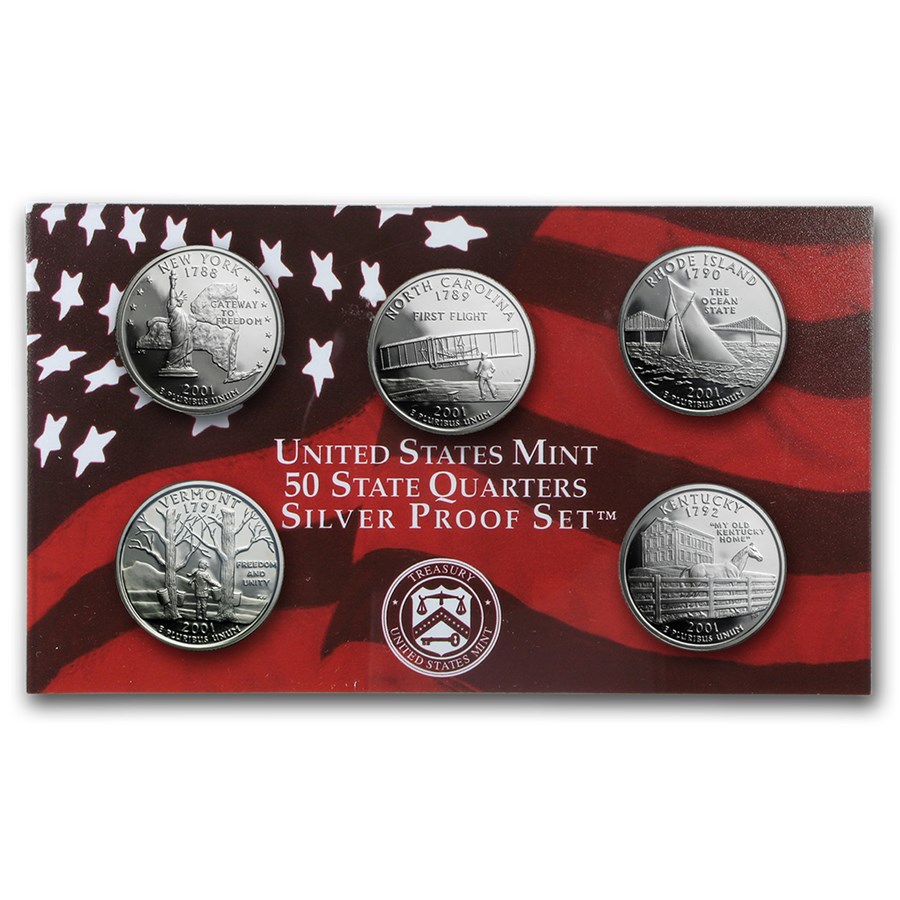 2001-S Silver Proof Set