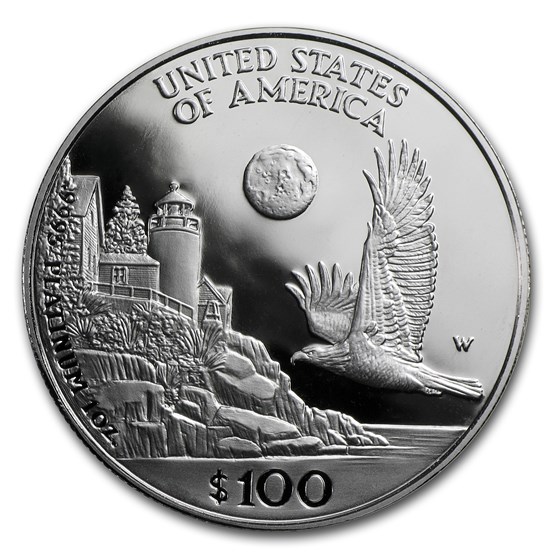 1998-W 1 oz Proof American Platinum Eagle (w/Box &amp; COA)