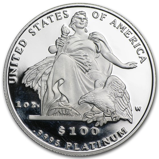 2004-W 1 oz Proof American Platinum Eagle (w/Box &amp; COA)